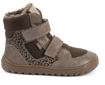 Froddo Barfuß-/ Stiefel - BAREFOOT UP HILL WOOL Bronze LEO